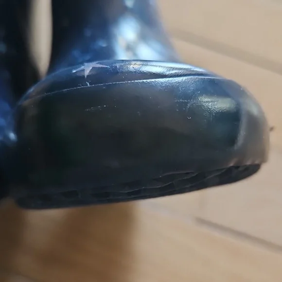 Toddler Star Print Hunter Boots - Picture 8 of 8